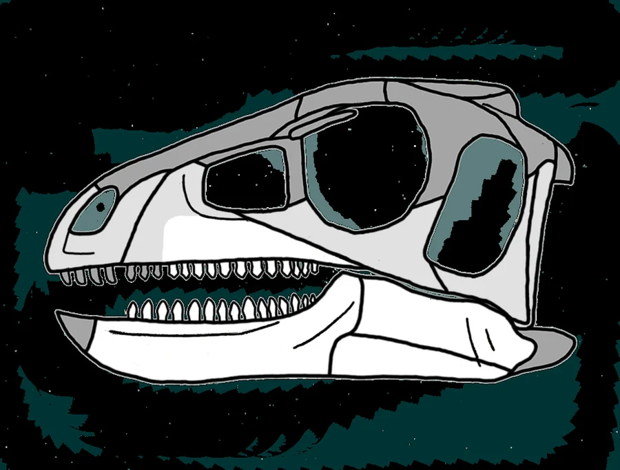 Pisanosaurus Museum or fossil reference (not a game render)